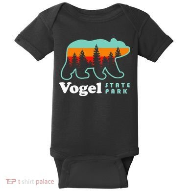 Vogel State Park Camping Georgia Lake Bear Baby Bodysuit