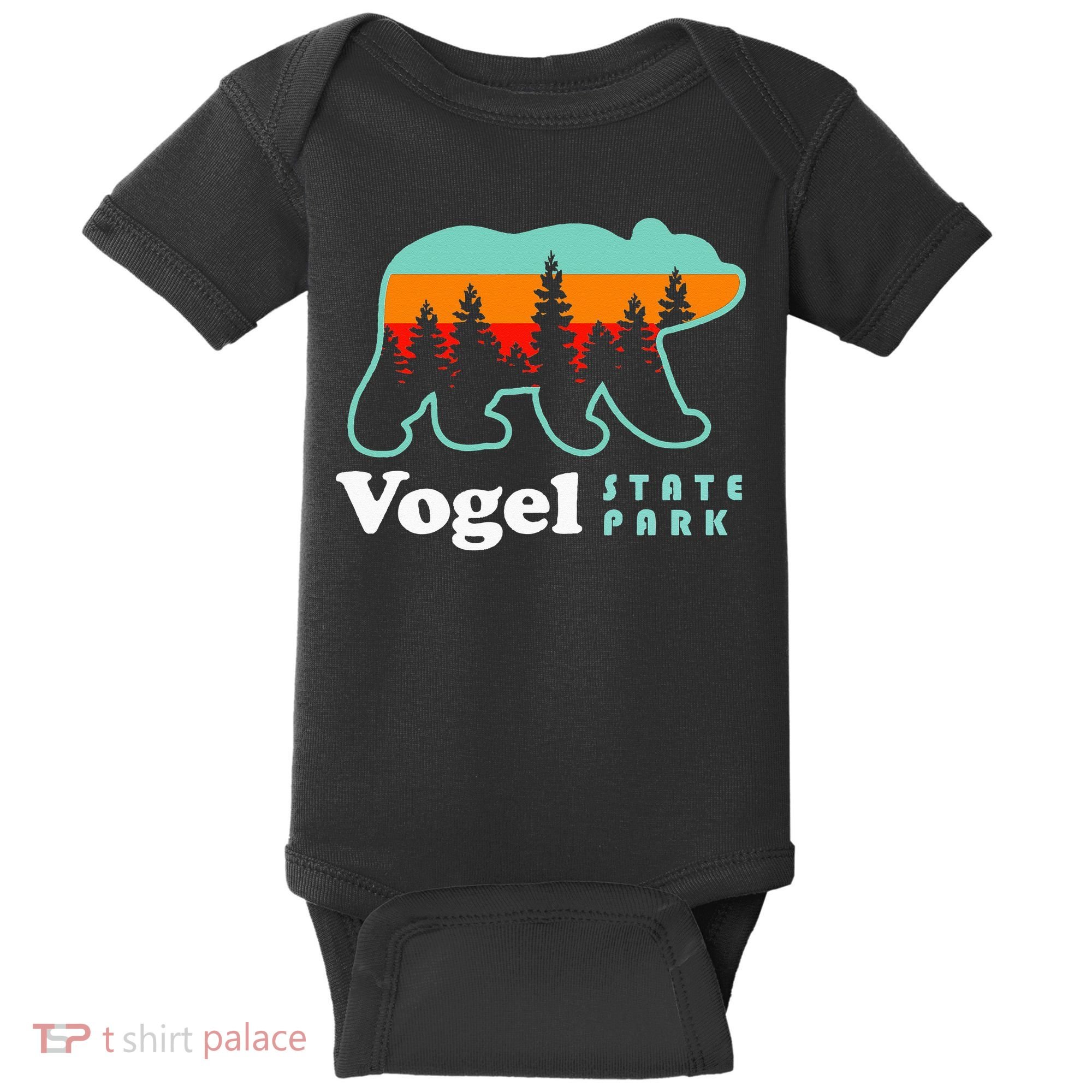 Vogel State Park Camping Georgia Lake Bear Baby Bodysuit