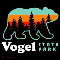 Vogel State Park Camping Georgia Lake Bear Tank Top thumb 6