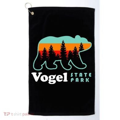 Vogel State Park Camping Georgia Lake Bear Golf Towel