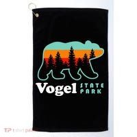 Vogel State Park Camping Georgia Lake Bear Golf Towel thumb 0