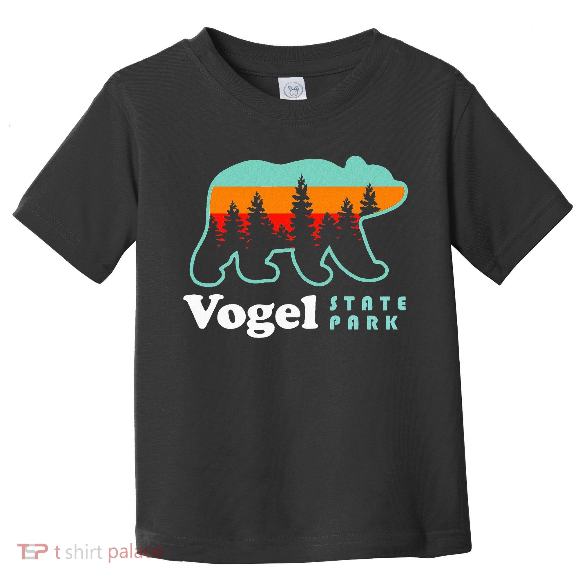 Vogel State Park Camping Georgia Lake Bear Toddler T-Shirt