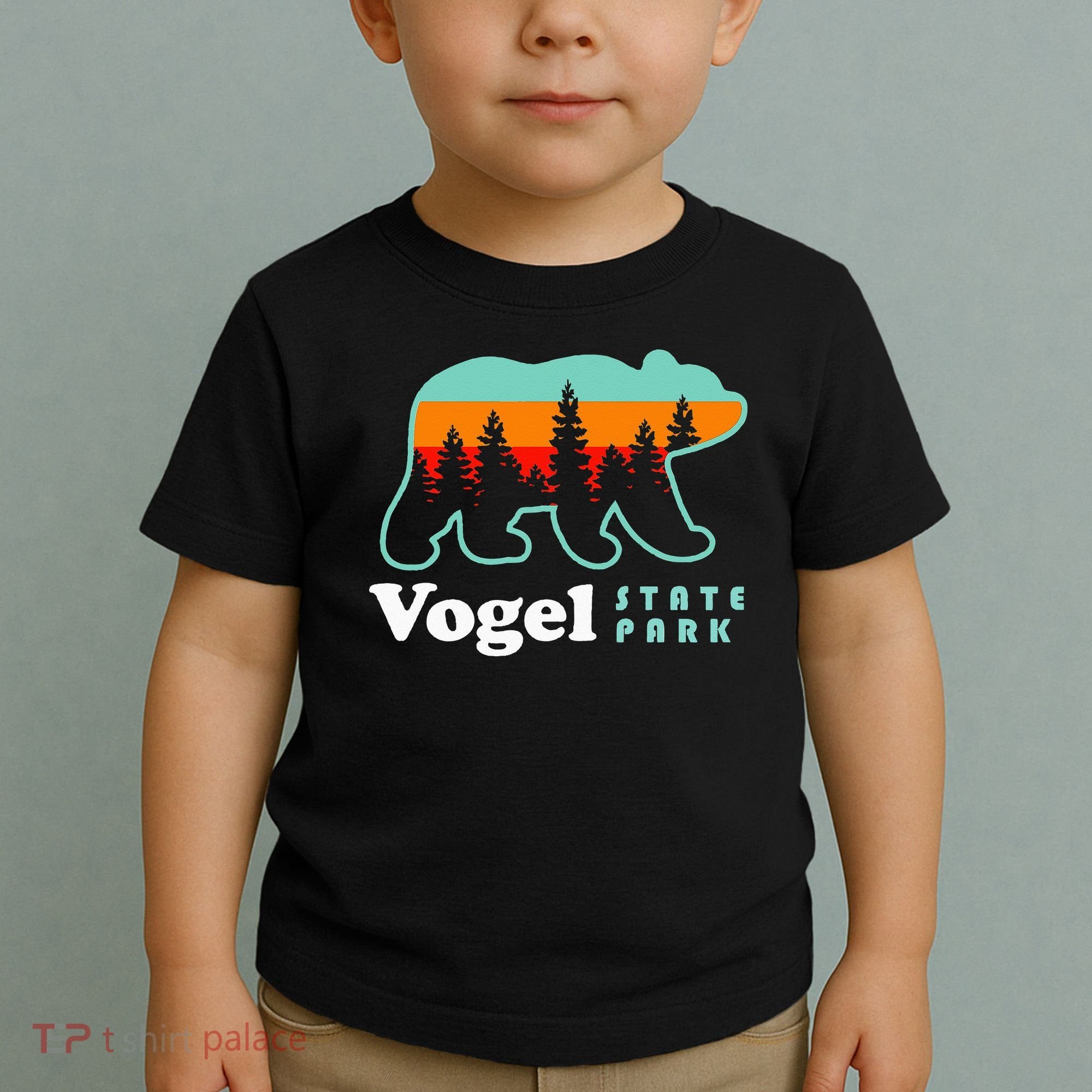 Vogel State Park Camping Georgia Lake Bear Toddler T-Shirt