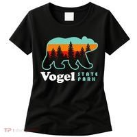 Vogel State Park Camping Georgia Lake Bear Women's T-Shirt thumb 0