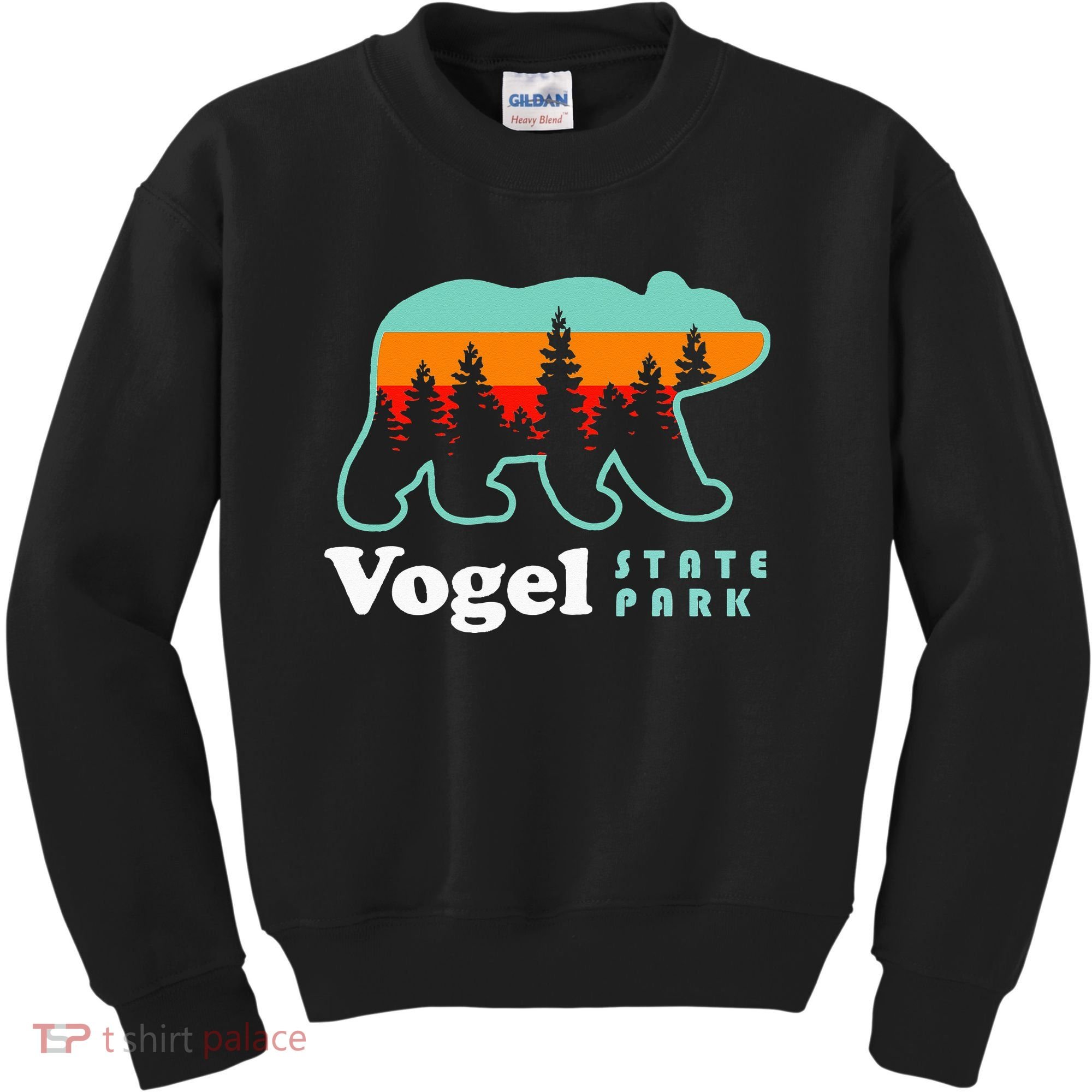 Vogel State Park Camping Georgia Lake Bear Kids Sweatshirt