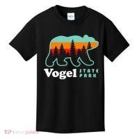 Vogel State Park Camping Georgia Lake Bear Kids T-Shirt thumb 0