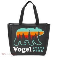 Vogel State Park Camping Georgia Lake Bear Tote Bag thumb 0