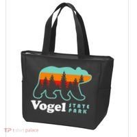Vogel State Park Camping Georgia Lake Bear Tote Bag thumb 3
