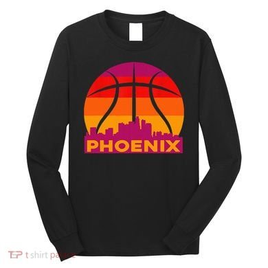 Vintage Sunset Phoenix Arizona Long Sleeve Shirt