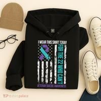 Veteran Suicide Prevention Suicide Awareness Crisis Hoodie thumb 4