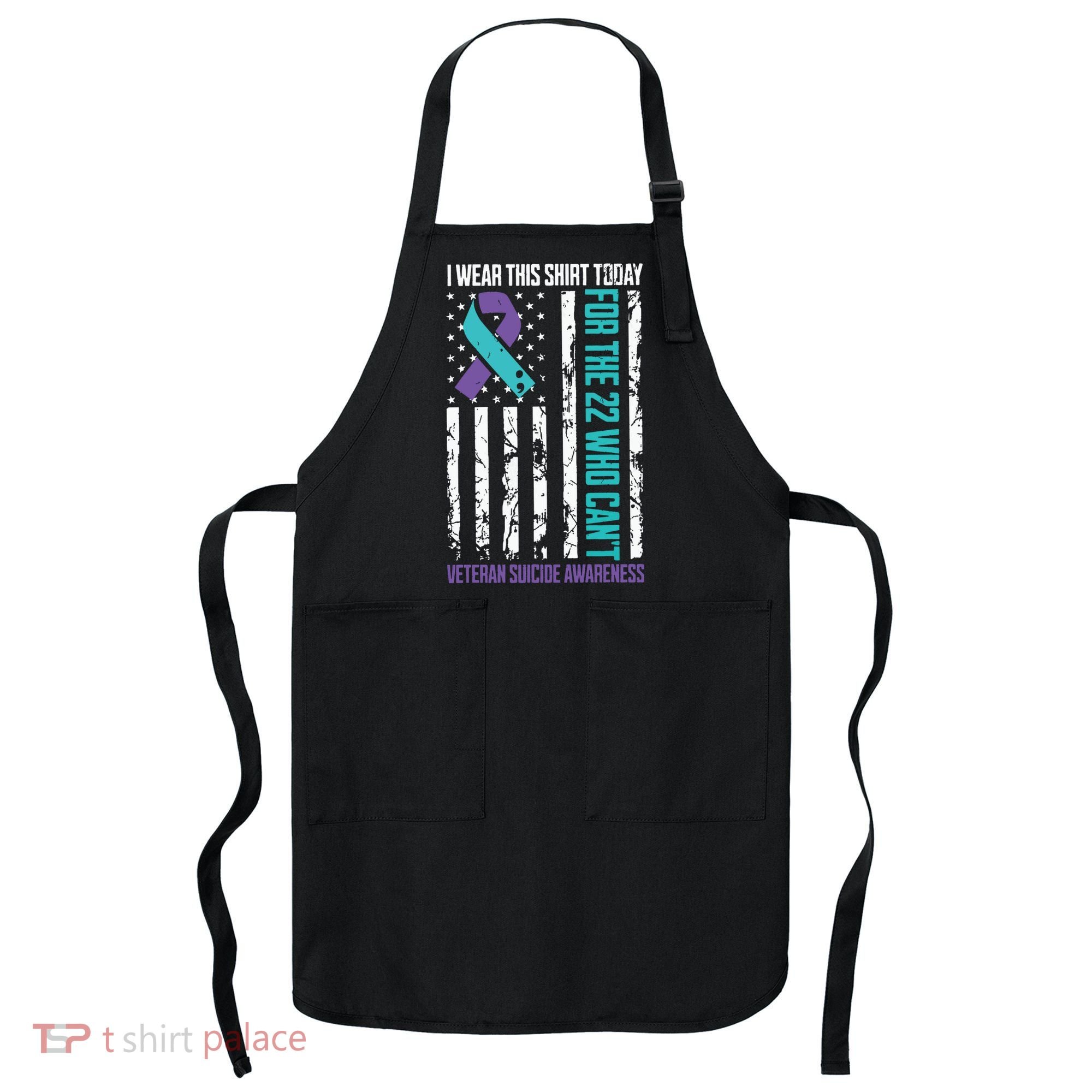 Veteran Suicide Prevention Suicide Awareness Crisis Apron