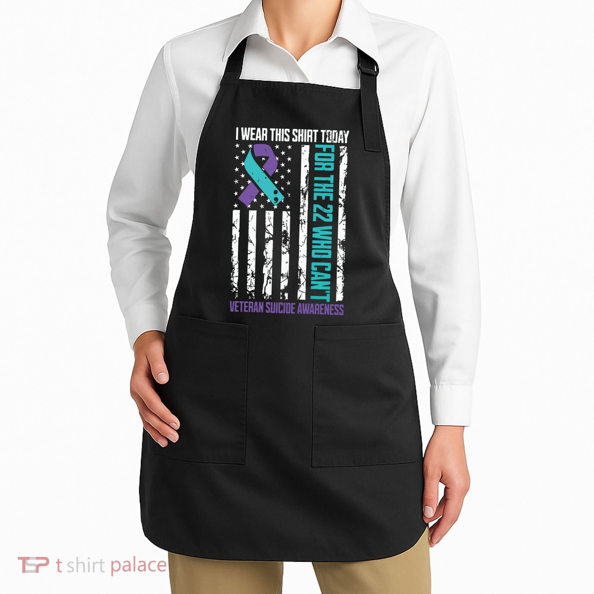Veteran Suicide Prevention Suicide Awareness Crisis Apron