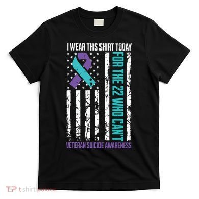 Veteran Suicide Prevention Suicide Awareness Crisis T-Shirt