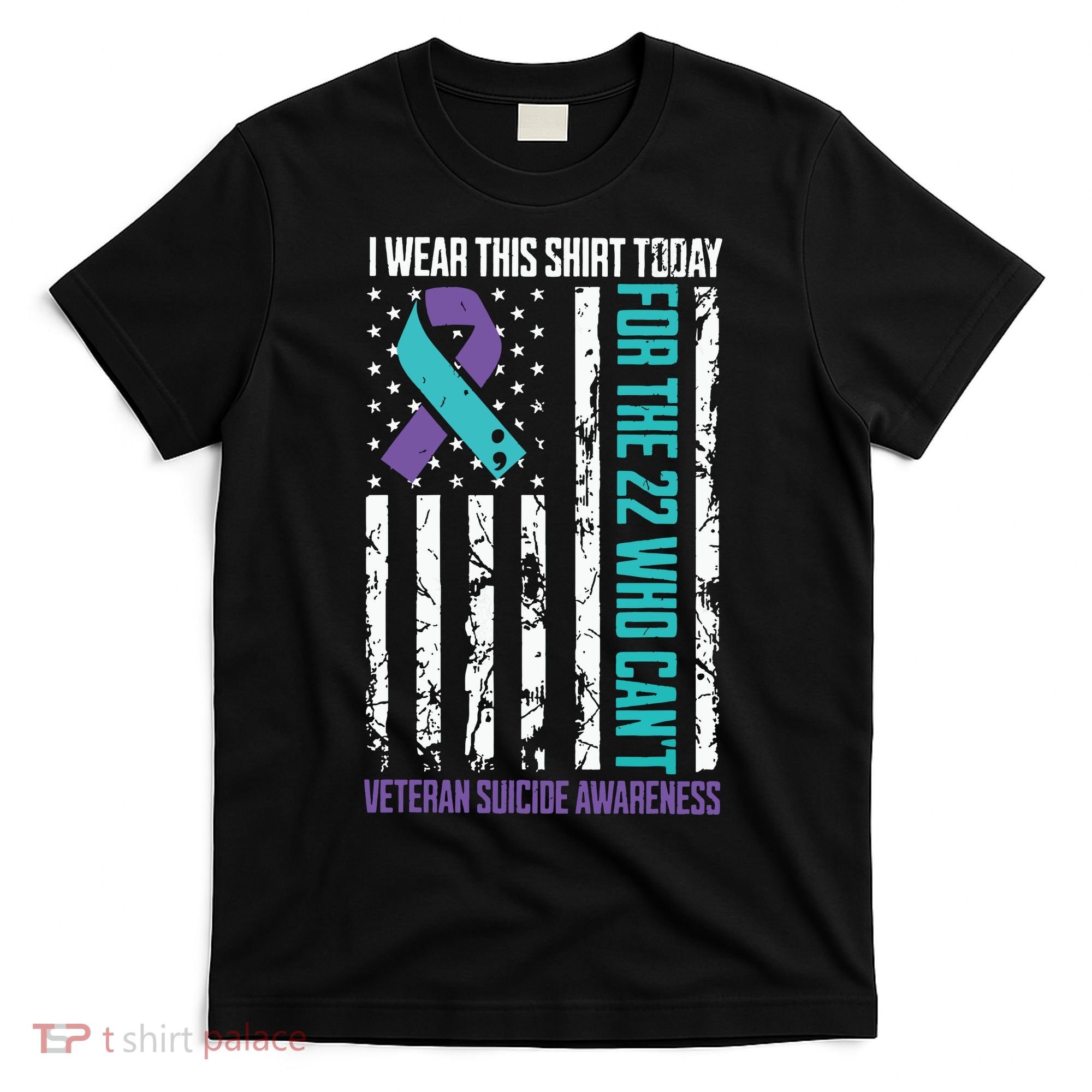 Veteran Suicide Prevention Suicide Awareness Crisis T-Shirt