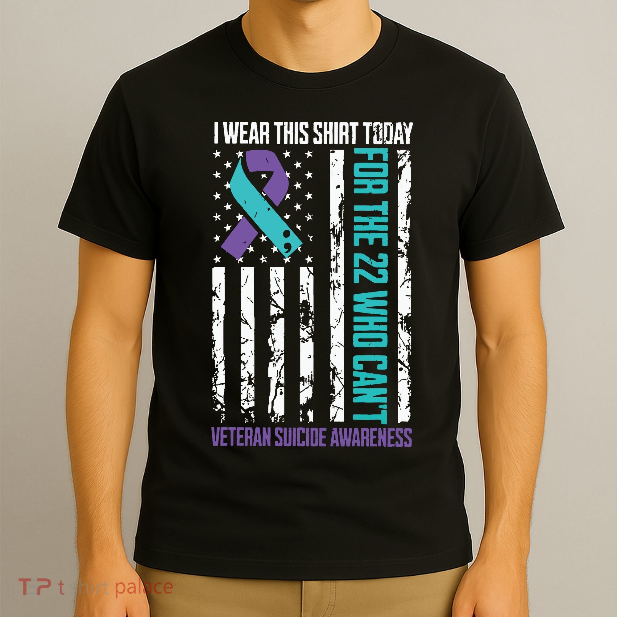 Veteran Suicide Prevention Suicide Awareness Crisis T-Shirt