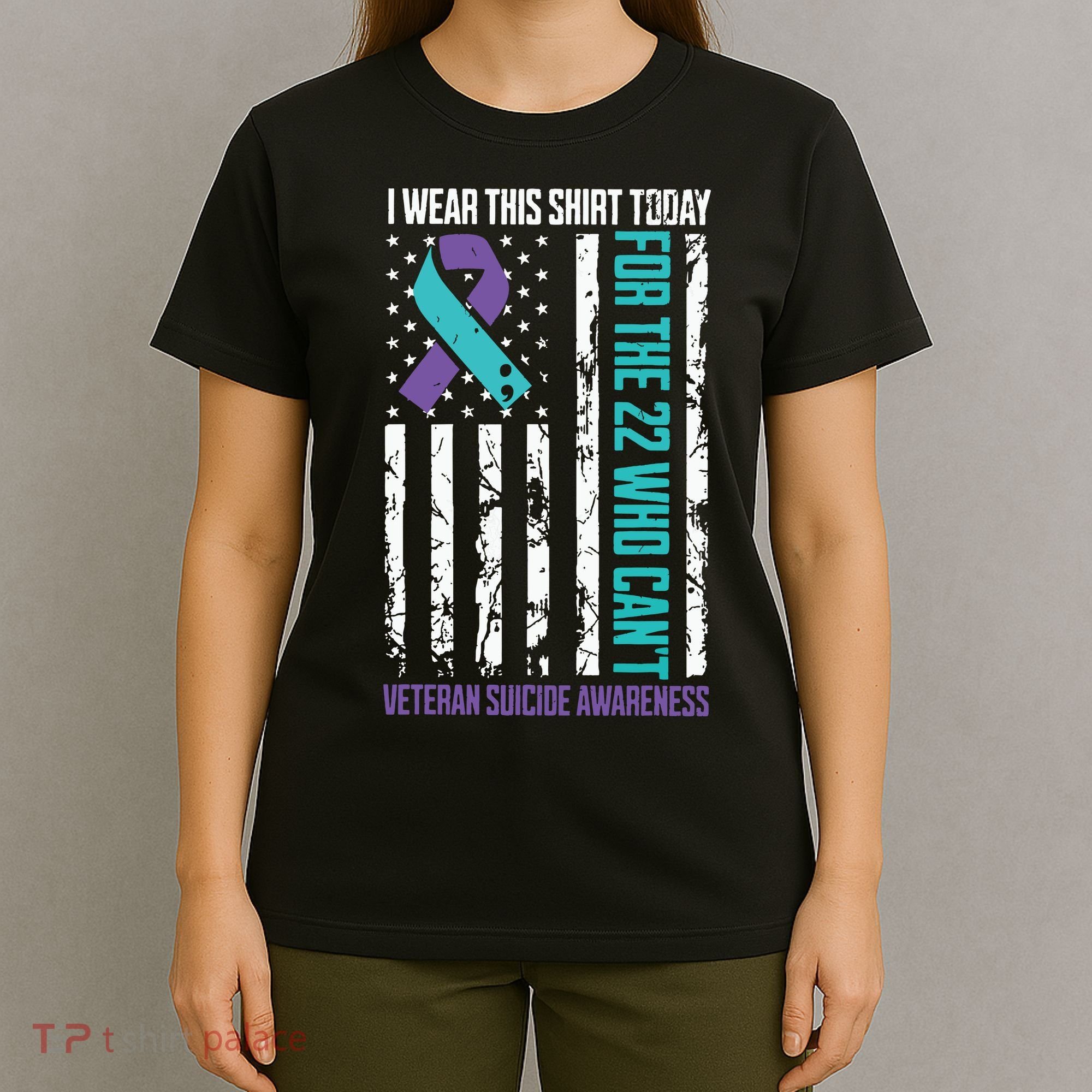 Veteran Suicide Prevention Suicide Awareness Crisis T-Shirt