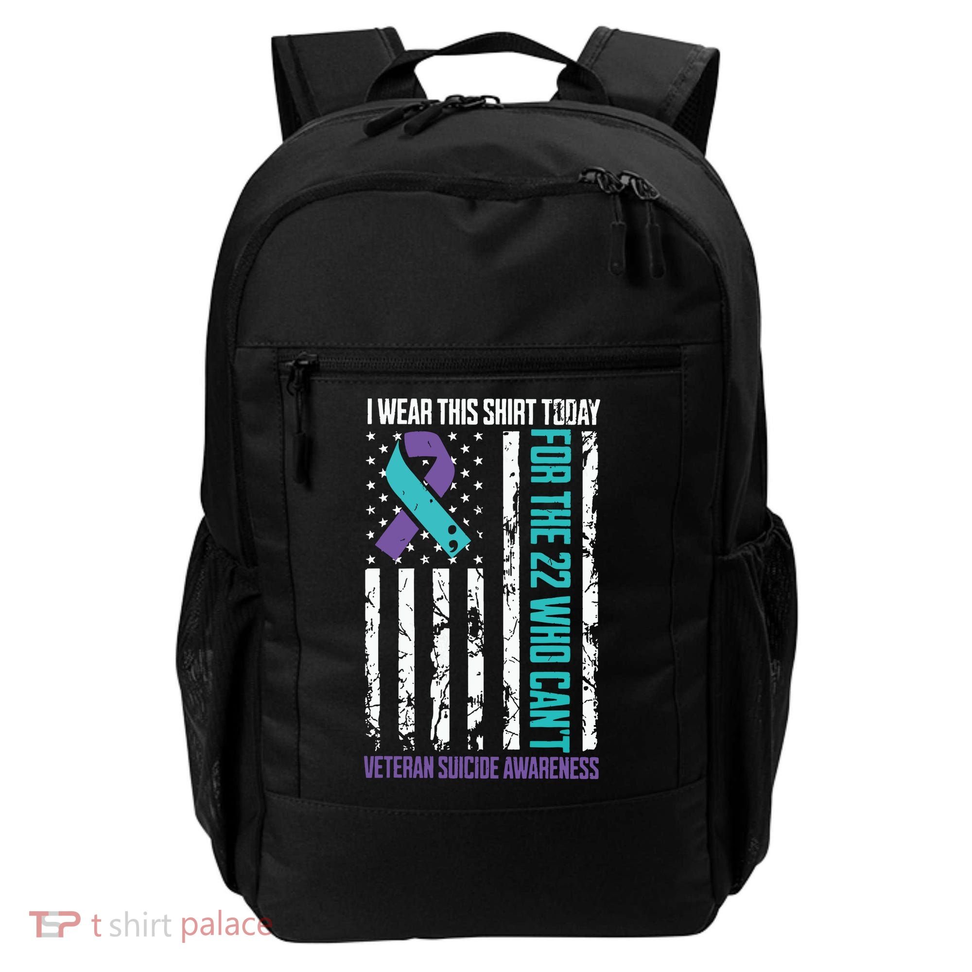 Veteran Suicide Prevention Suicide Awareness Crisis Backpack