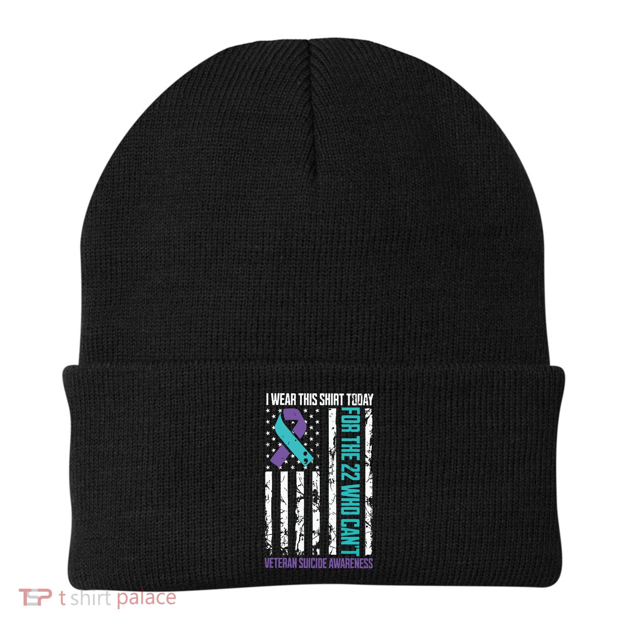 Veteran Suicide Prevention Suicide Awareness Crisis Beanie
