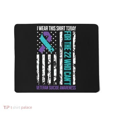 Veteran Suicide Prevention Suicide Awareness Crisis Mousepad