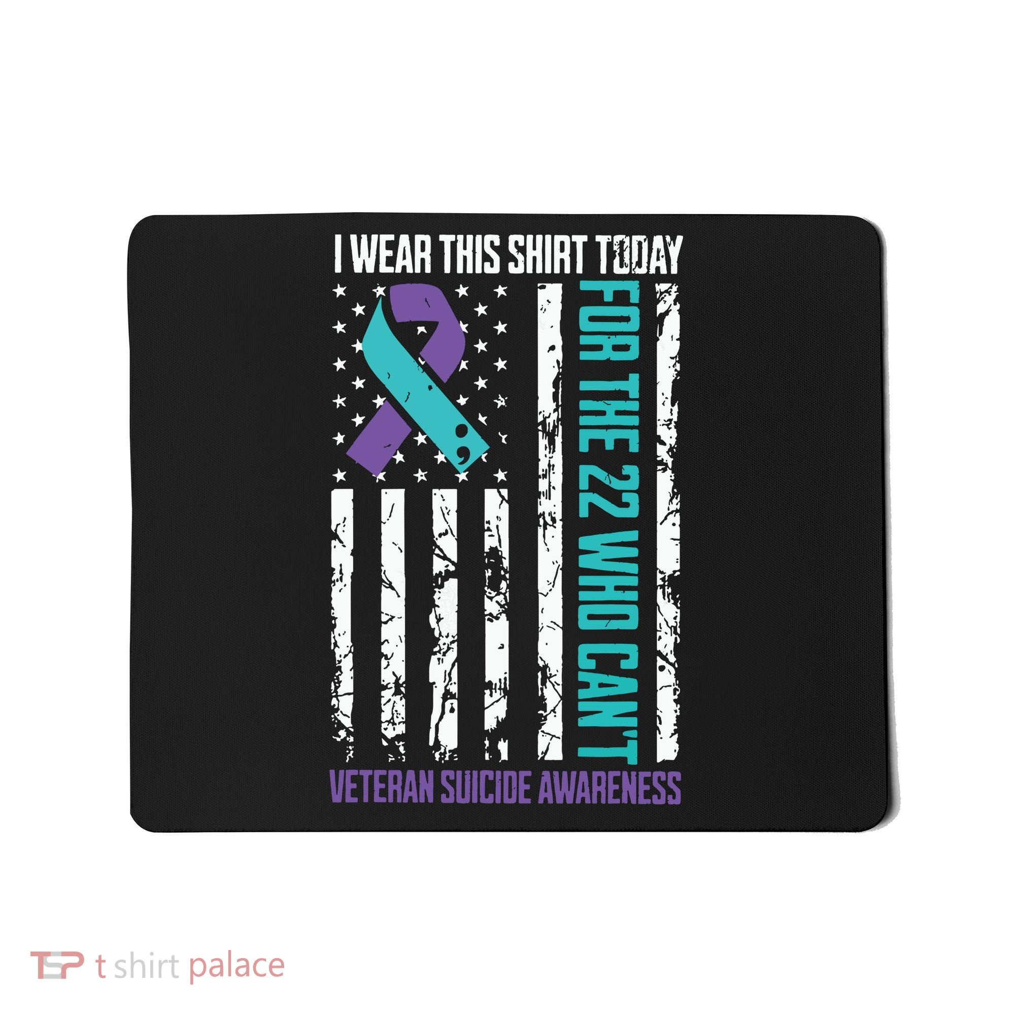 Veteran Suicide Prevention Suicide Awareness Crisis Mousepad