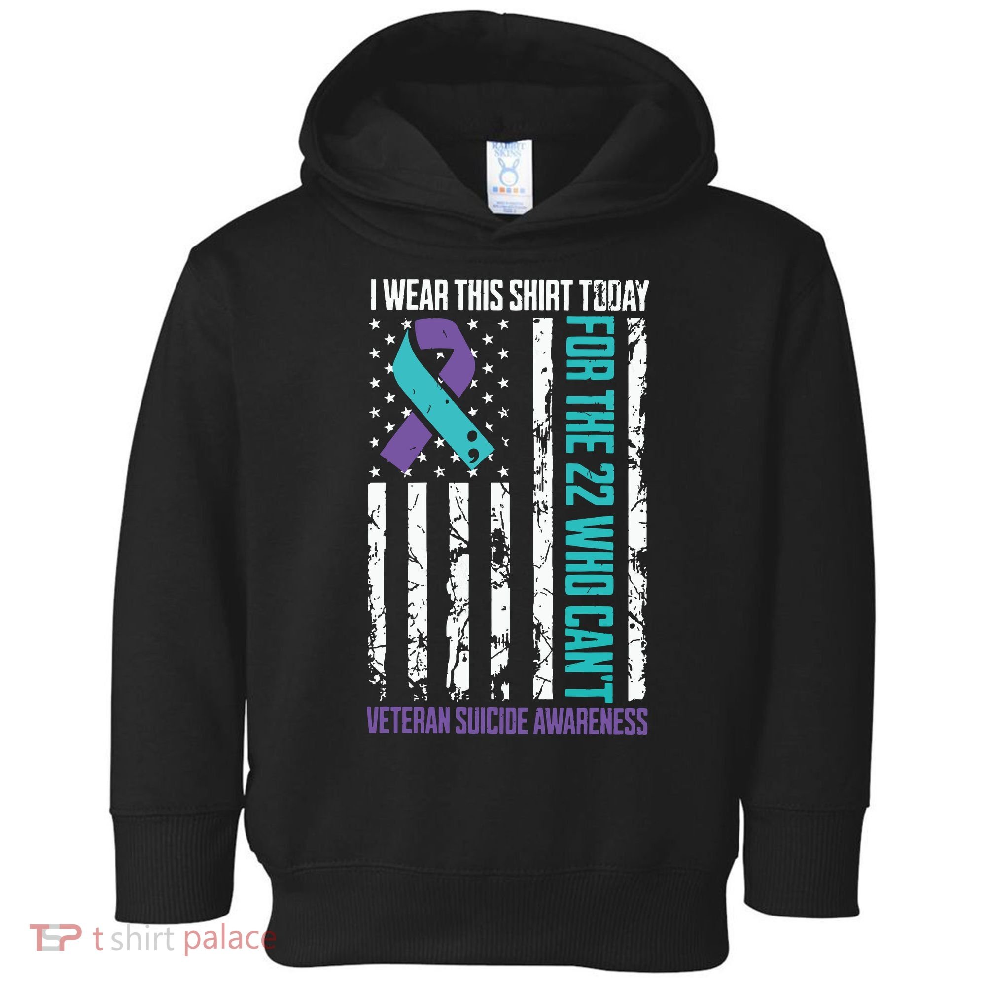Veteran Suicide Prevention Suicide Awareness Crisis Toddler Hoodie
