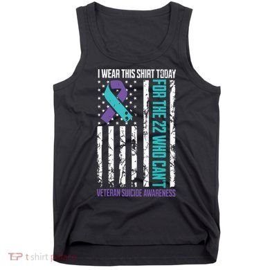 Veteran Suicide Prevention Suicide Awareness Crisis Tank Top