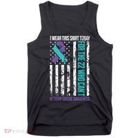 Veteran Suicide Prevention Suicide Awareness Crisis Tank Top thumb 0