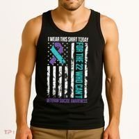 Veteran Suicide Prevention Suicide Awareness Crisis Tank Top thumb 3