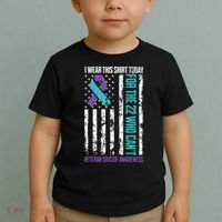 Veteran Suicide Prevention Suicide Awareness Crisis Toddler T-Shirt thumb 2