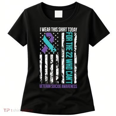 Veteran Suicide Prevention Suicide Awareness Crisis Women's T-Shirt