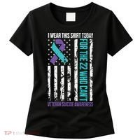 Veteran Suicide Prevention Suicide Awareness Crisis Women's T-Shirt thumb 0
