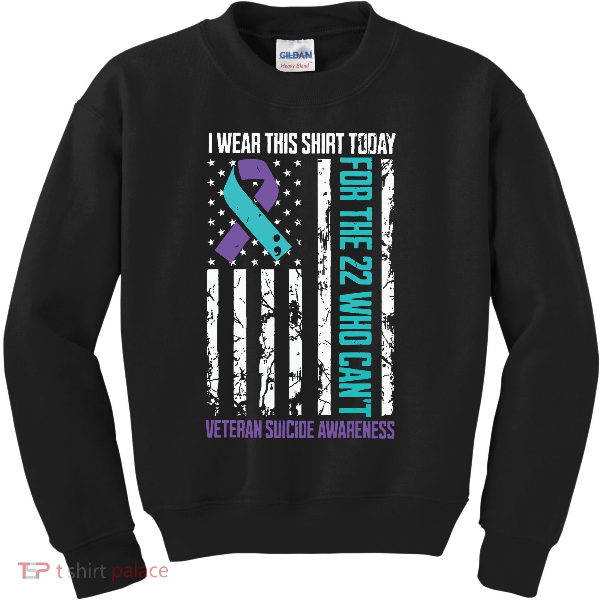 Veteran Suicide Prevention Suicide Awareness Crisis Kids Sweatshirt