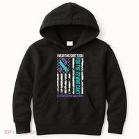 Veteran Suicide Prevention Suicide Awareness Crisis Kids Hoodie thumb 0