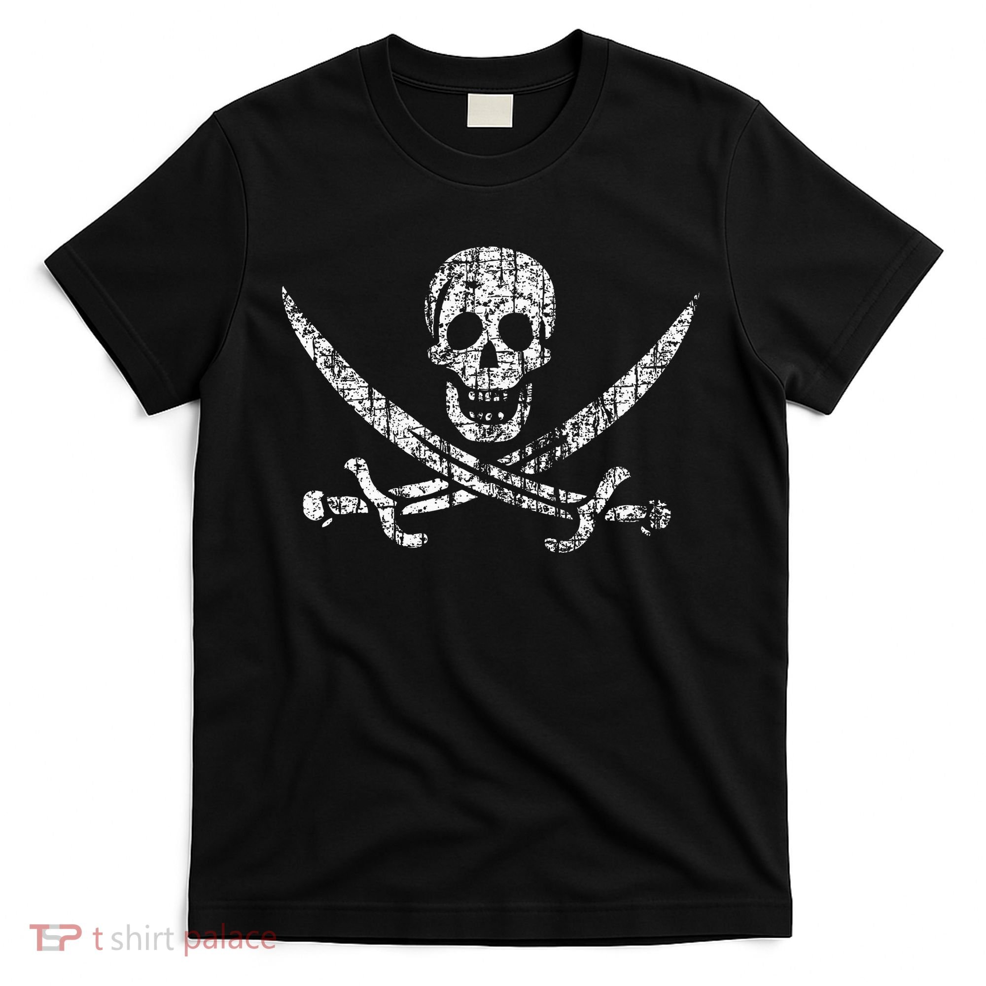 Vintage Skull Pirate Flag T-Shirt