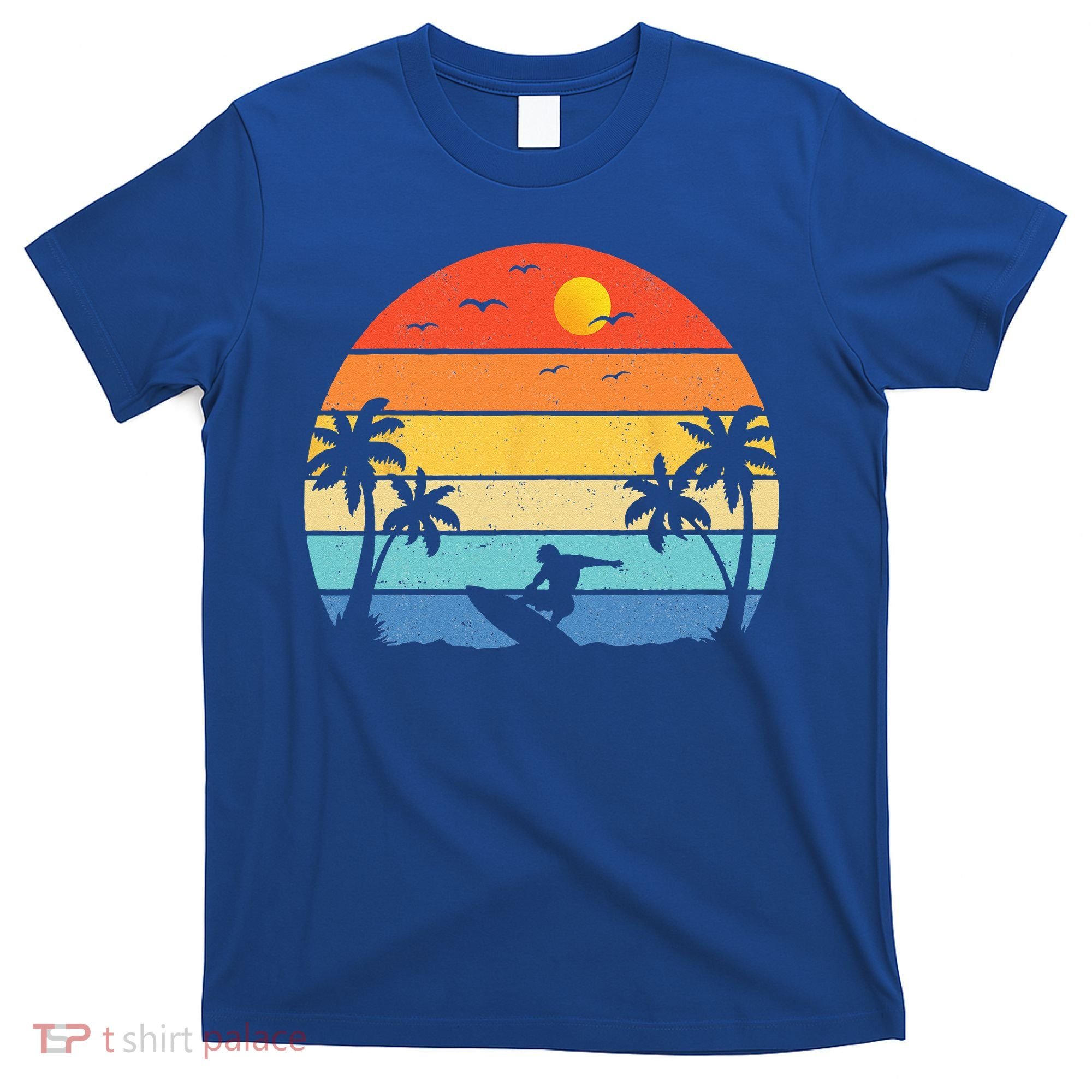 Vintage Surfer Retro Surfing Beach Surf T-Shirt