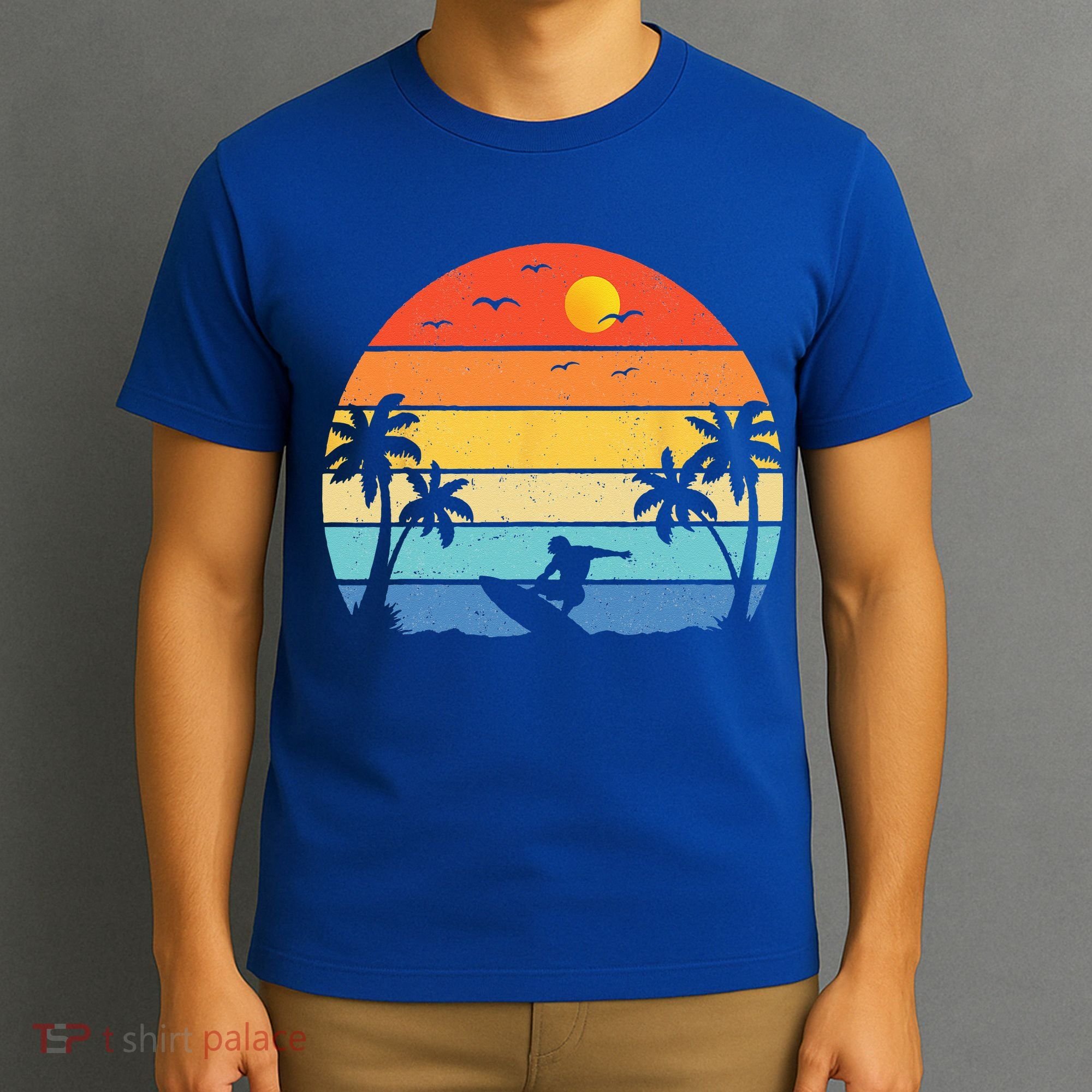 Vintage Surfer Retro Surfing Beach Surf T-Shirt