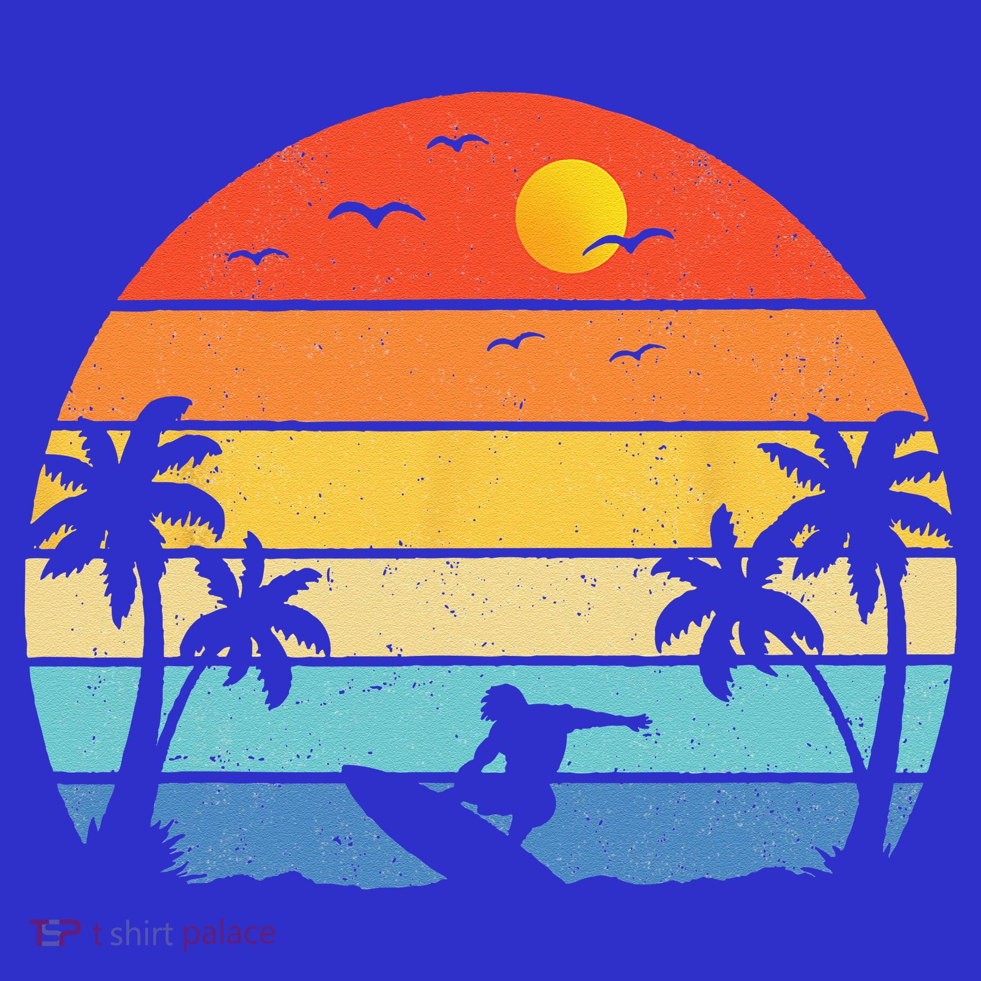 Vintage Surfer Retro Surfing Beach Surf T-Shirt