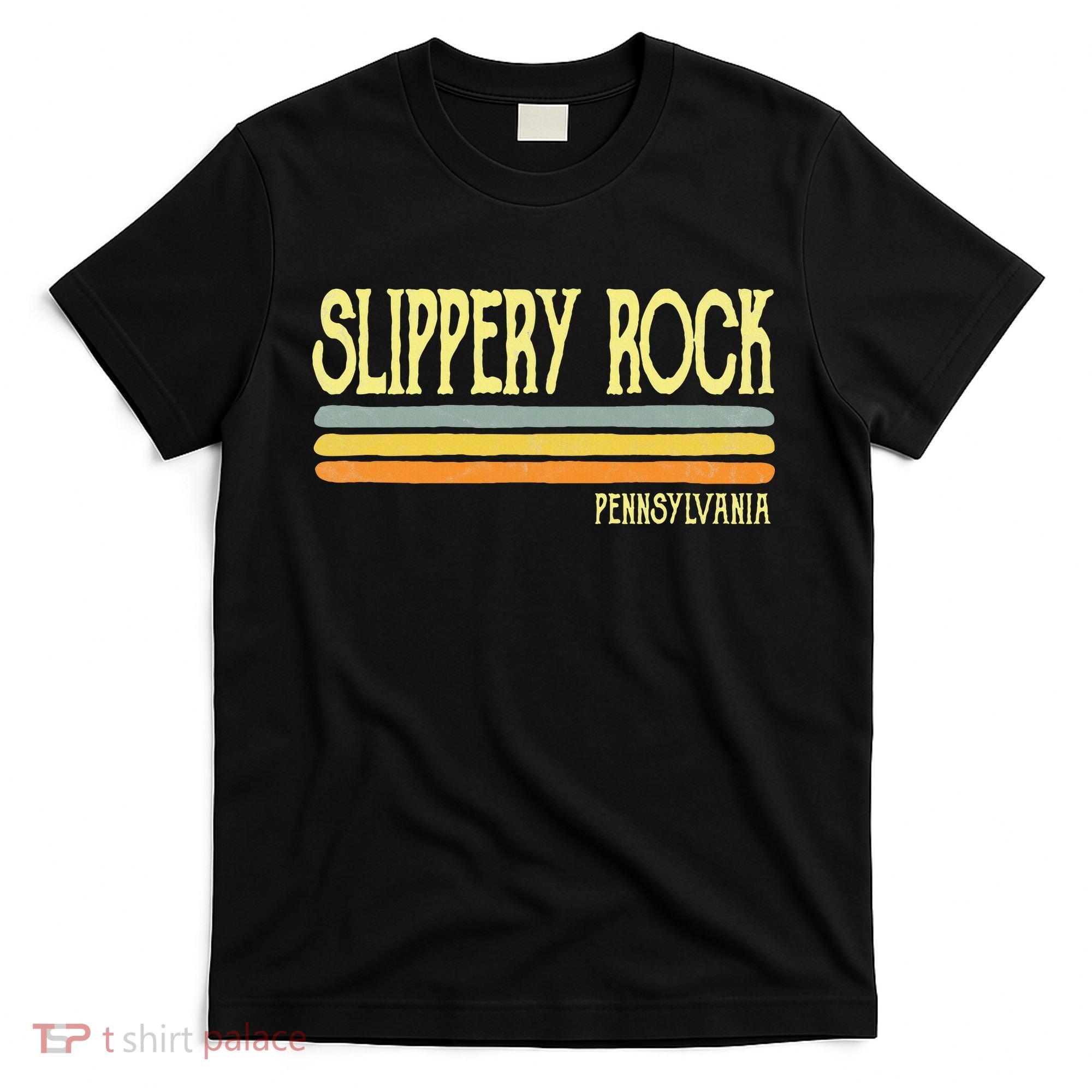 Vintage Slippery Rock Pennsylvania Pa Souvenir T-Shirt