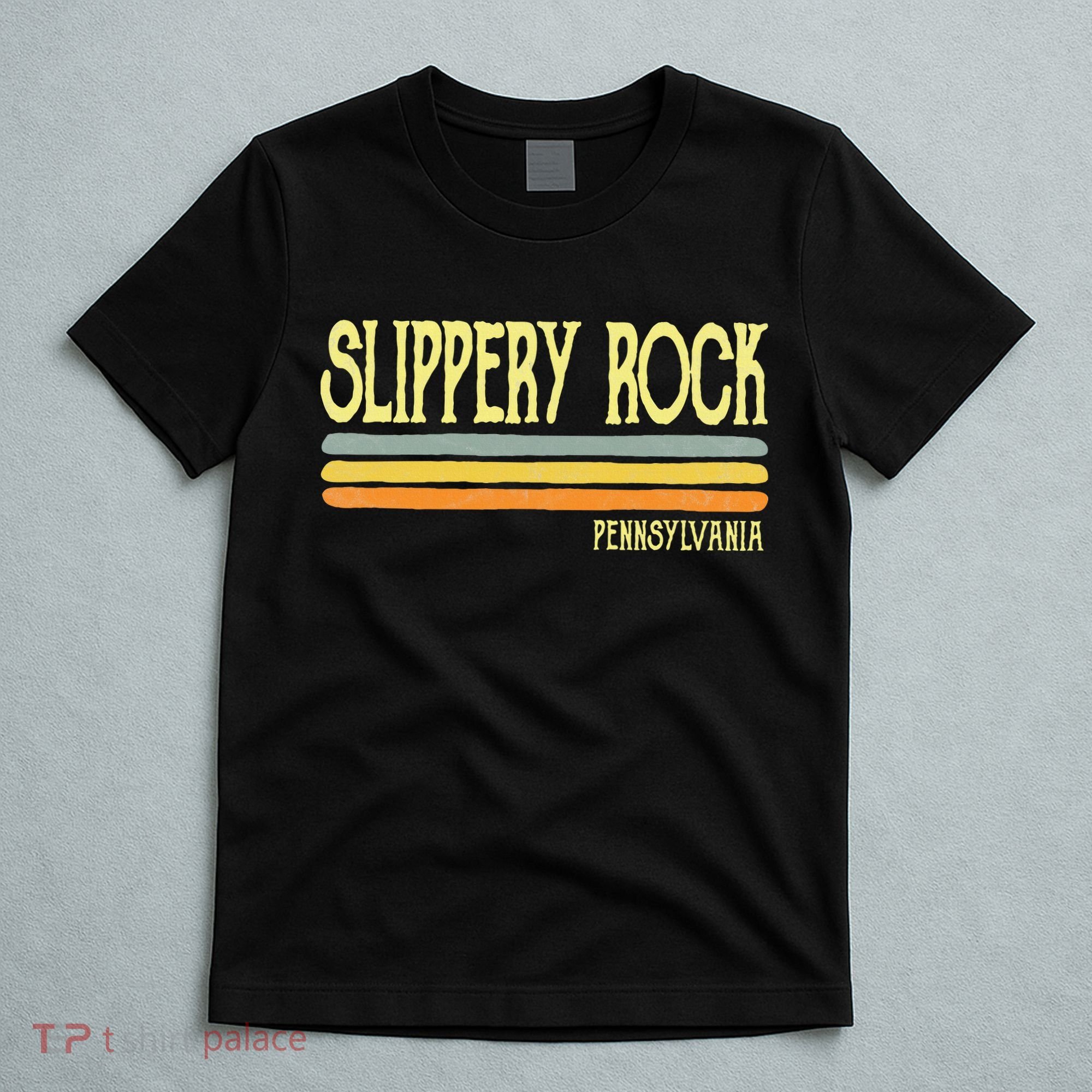 Vintage Slippery Rock Pennsylvania Pa Souvenir T-Shirt