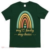 Vintage Stars Rainbow Pro Roe My Body My Choice T-Shirt thumb 0