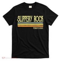 Vintage Slippery Rock Pennsylvania Pa Souvenir T-Shirt thumb 0