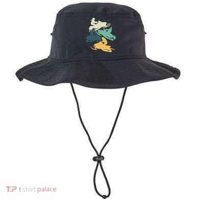 Vintage Snowmobile Rider Retro Snowmobiling Offroad Racing Gift Bucket Hat