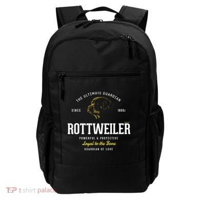 Vintage Styled Retro Rottweiler Backpack