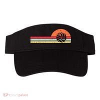 Volleyball Sunset Retro Chest Coach Player Men Women Visor thumb 0