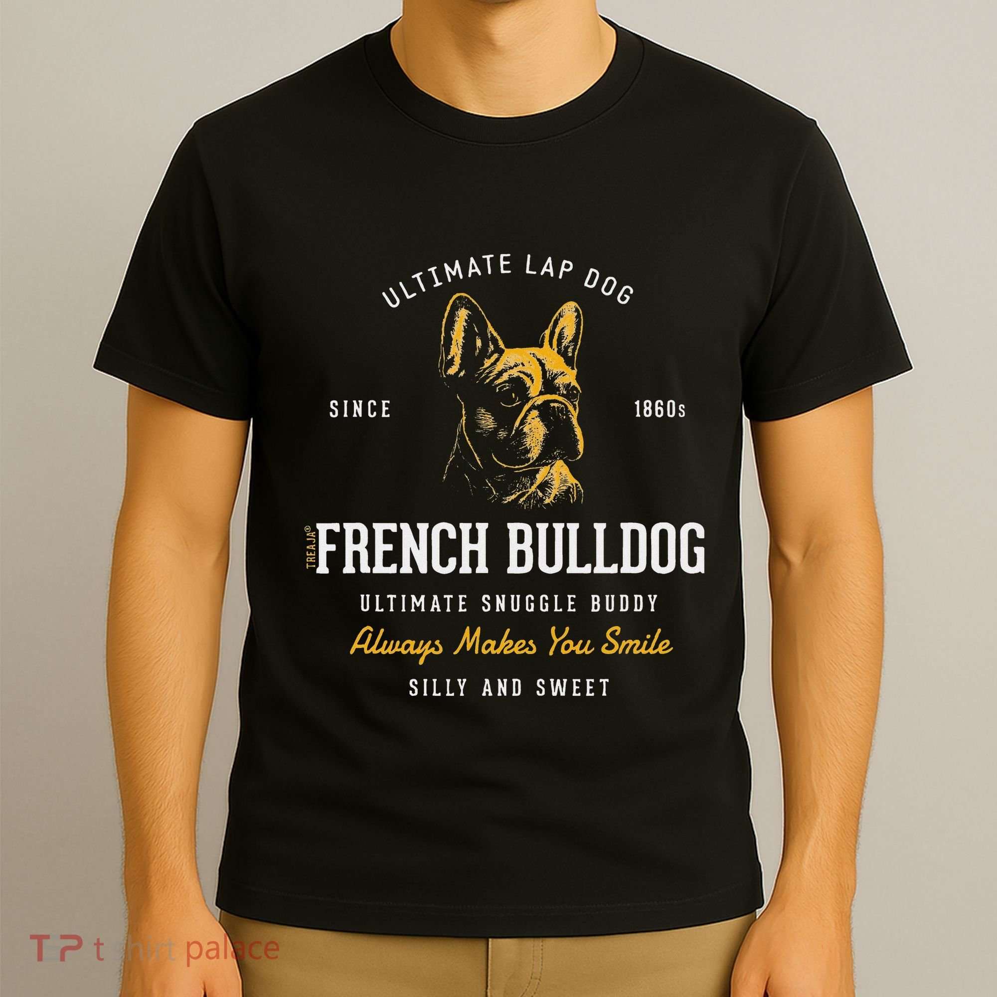 Vintage Styled Retro French Bulldog T-Shirt