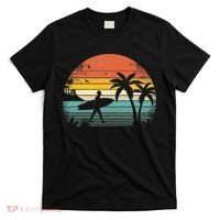 Vintage Surfing Retro Surf Style Palm Tree For Surfers T-Shirt thumb 0