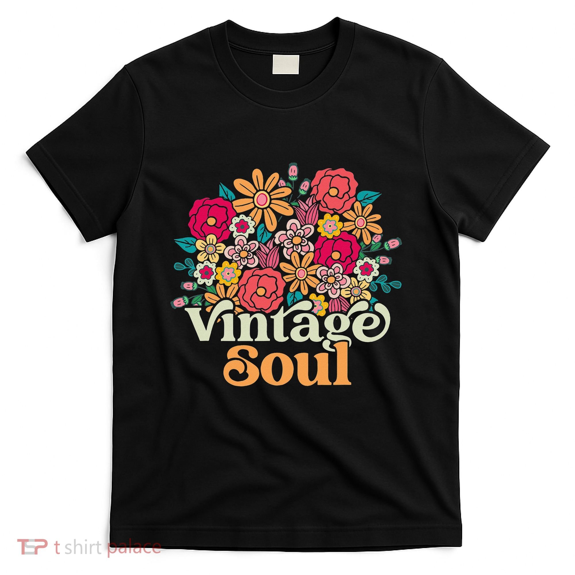 Vintage Soul Retro 70s 80s 90s Old School T-Shirt
