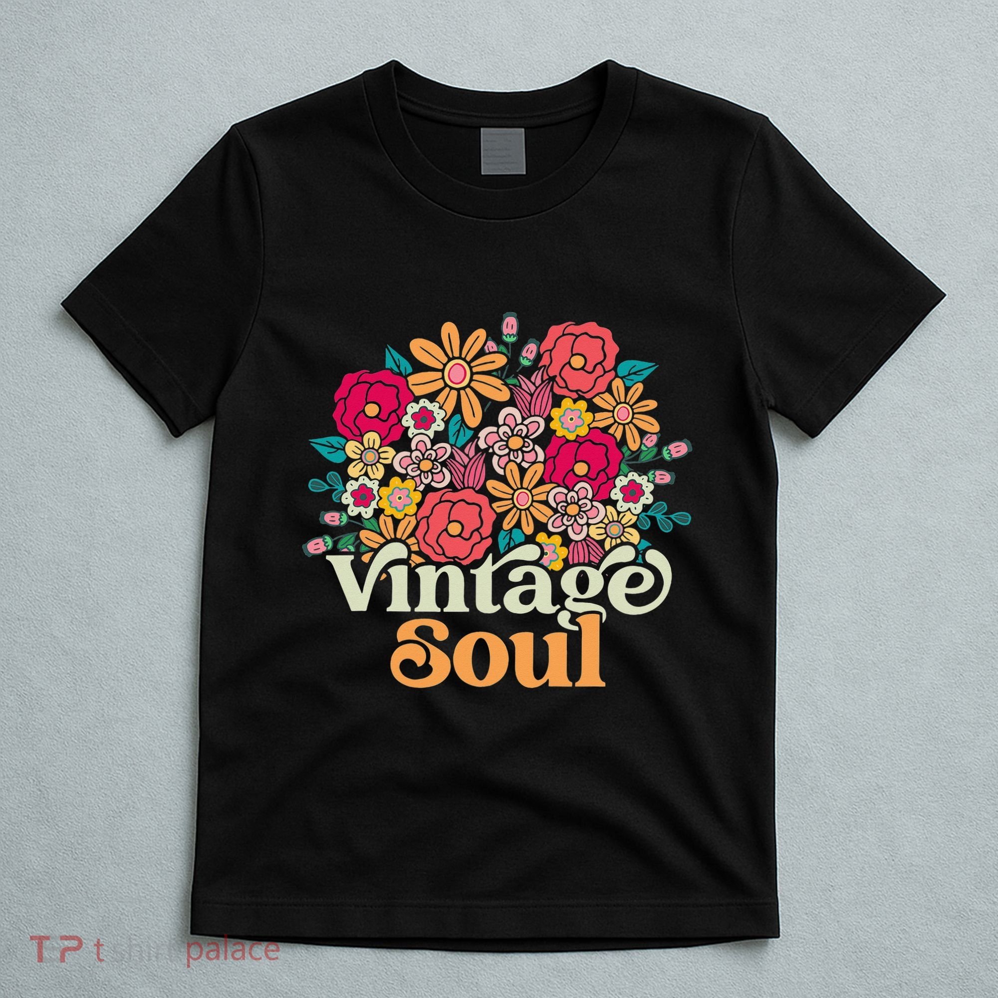 Vintage Soul Retro 70s 80s 90s Old School T-Shirt