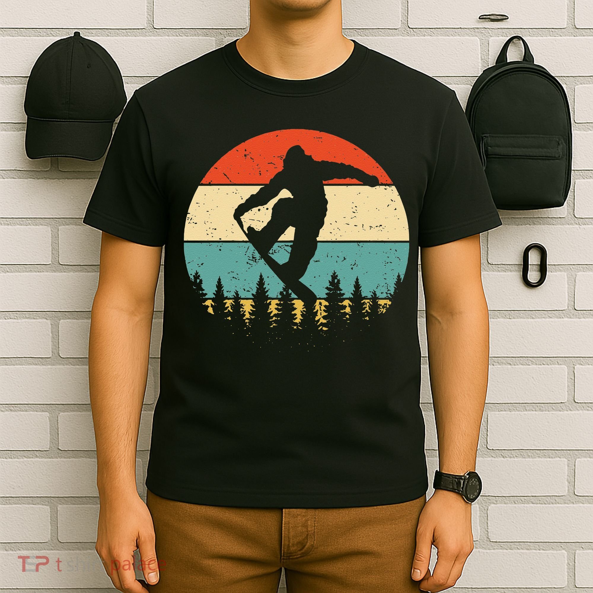 Vintage Snowboarding Retro Snowboard T-Shirt