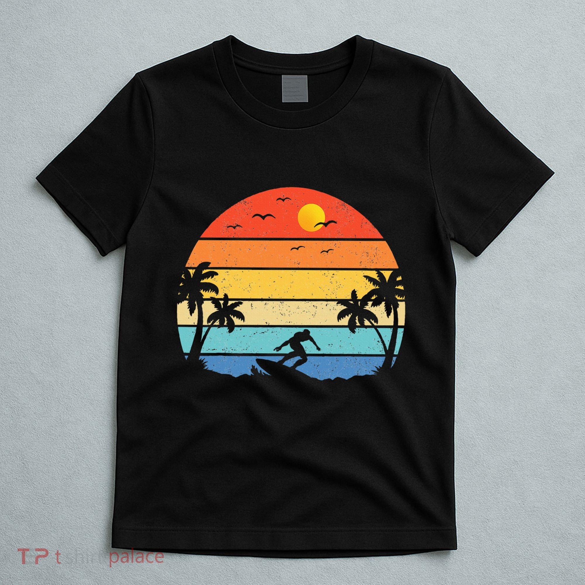 Vintage Surfer Retro Surfing Beach Surf T-Shirt
